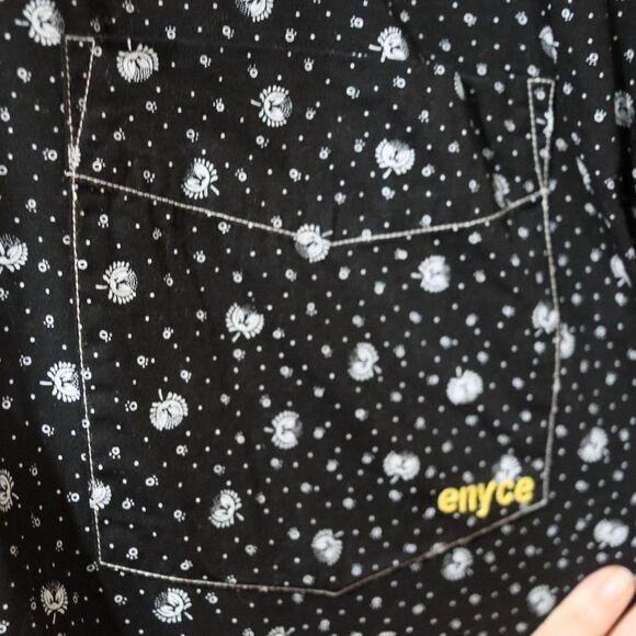 Enyce Vintage Y2K Streetwear Button Down All Over Print Shirt 3XL - Picture 9 of 16